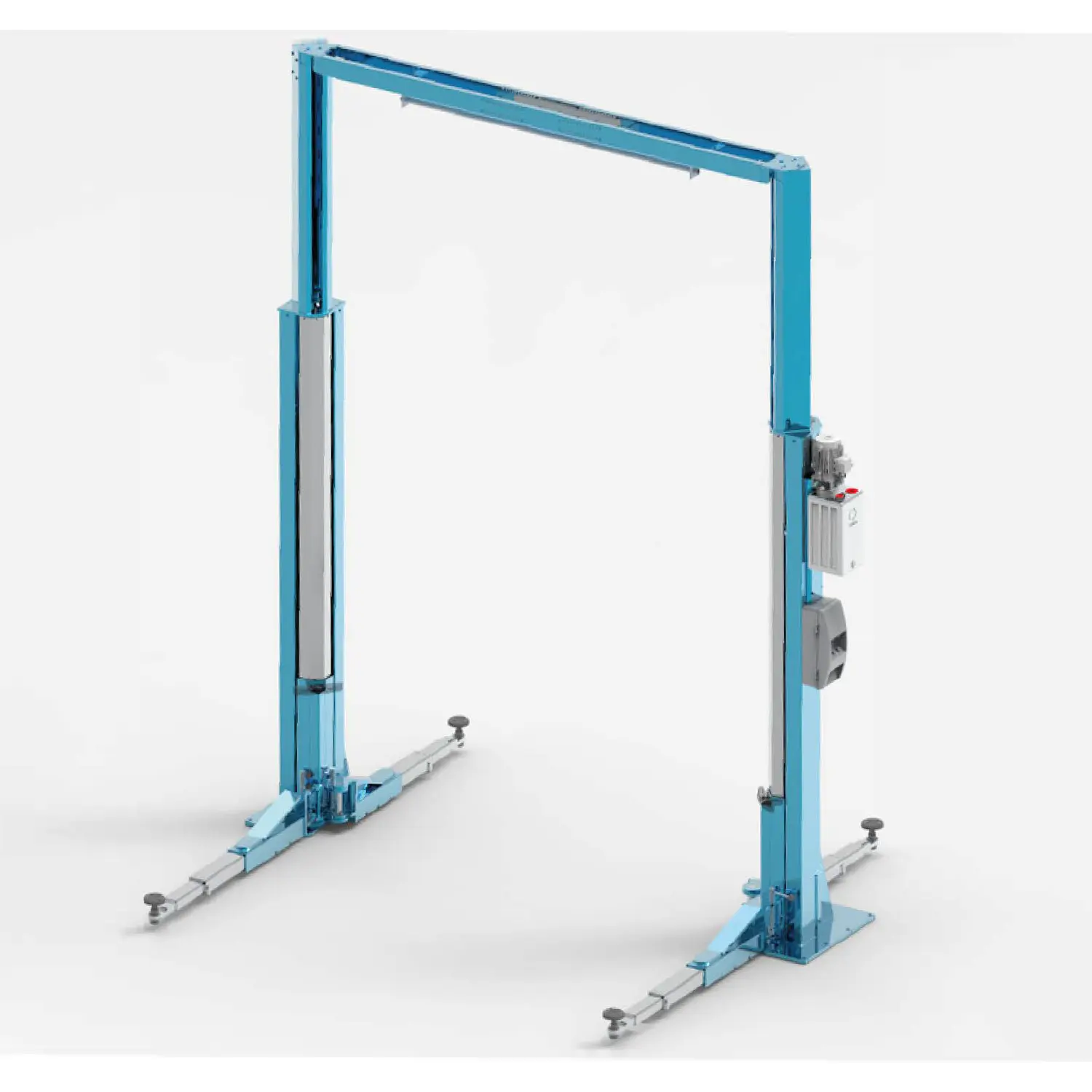 CLEVER（Hydraulic 2 Post Lift with double Master & Slave system）