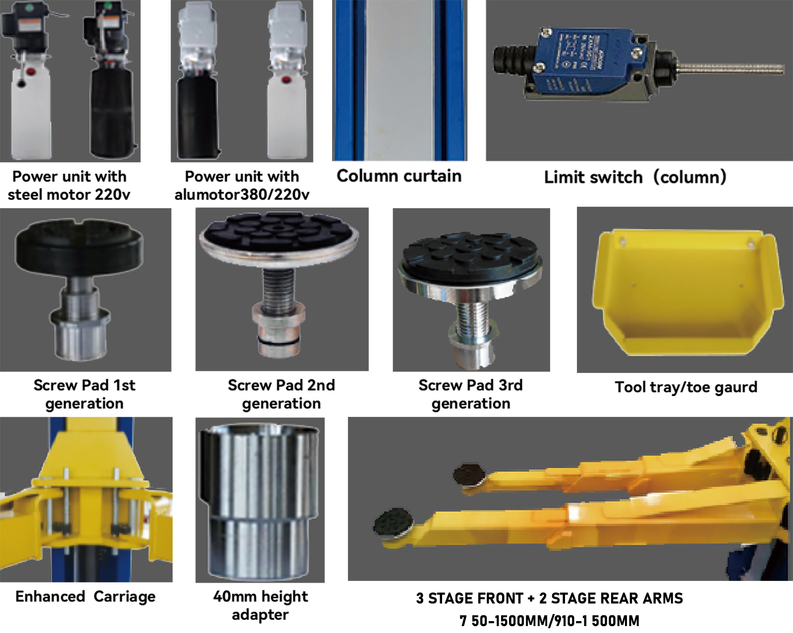 2c-40 Two post car lift